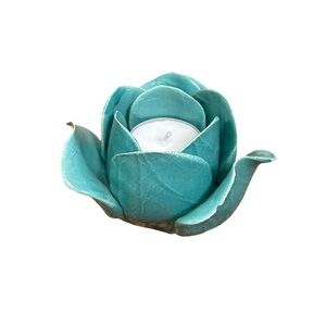 Rosebud Tea Light Candle Holder Votive